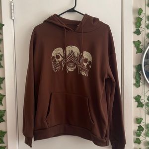 skull hoodie
